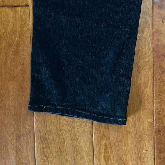 COS Black High Waisted Straight Ankle Length Jeans Size 8P 90’s Wide Leg - Picture 12 of 13